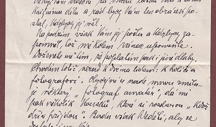 Dopis JUDr. Jaromíru Uhlířovi.