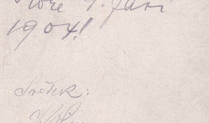 Svatý obrázek s popiskou.