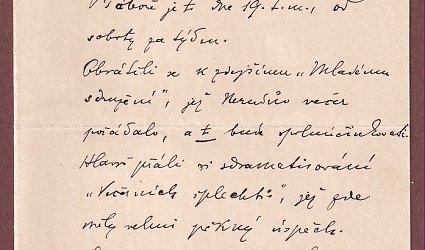 Dopis Ignátu Herrmannovi.